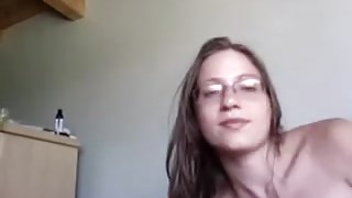 Amateur webcam clip shows me giving a great blowjob
