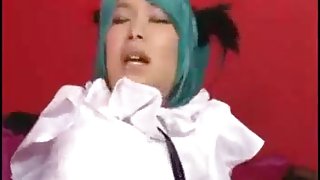 hatsune miku squirting cosplay