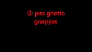 3 Piss Ghetto Grannies