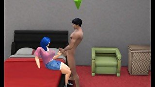 nerdy young neighbor sims 4
