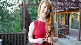 Redhead Gwen Stark Enjoys Performing Sexual Favors