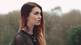Pale Misha Cross lets the tattooed guy explore her inner depths