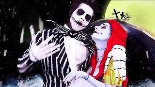 Sexy barebacking with Joanna Angel in a scary costume