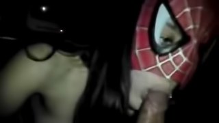 Spidergirl Is In For A Hot Blowjob