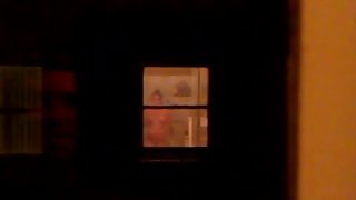 Window spy, naked cooking, busted