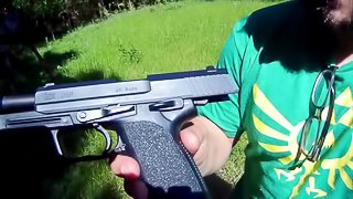 Sig P220 Equinox vs H&K USP - Beauty & Beast - Mini Gun Reviews