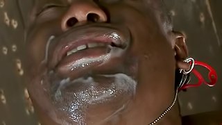 Jack Hammer and Natassia Dream suck each other's black dicks